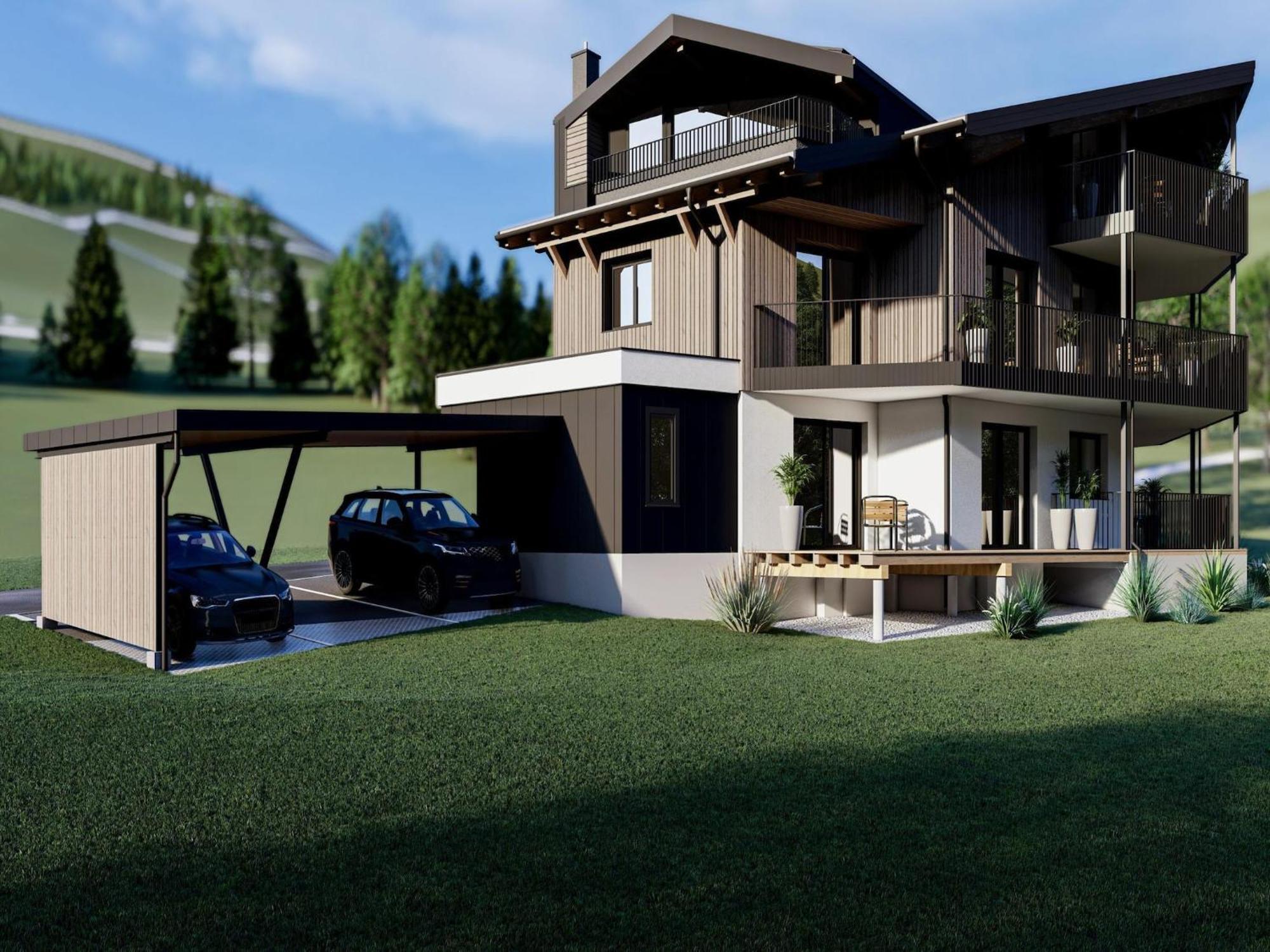 Bergzeit Flat Saalbach Directly On The Ski Piste Kültér fotó